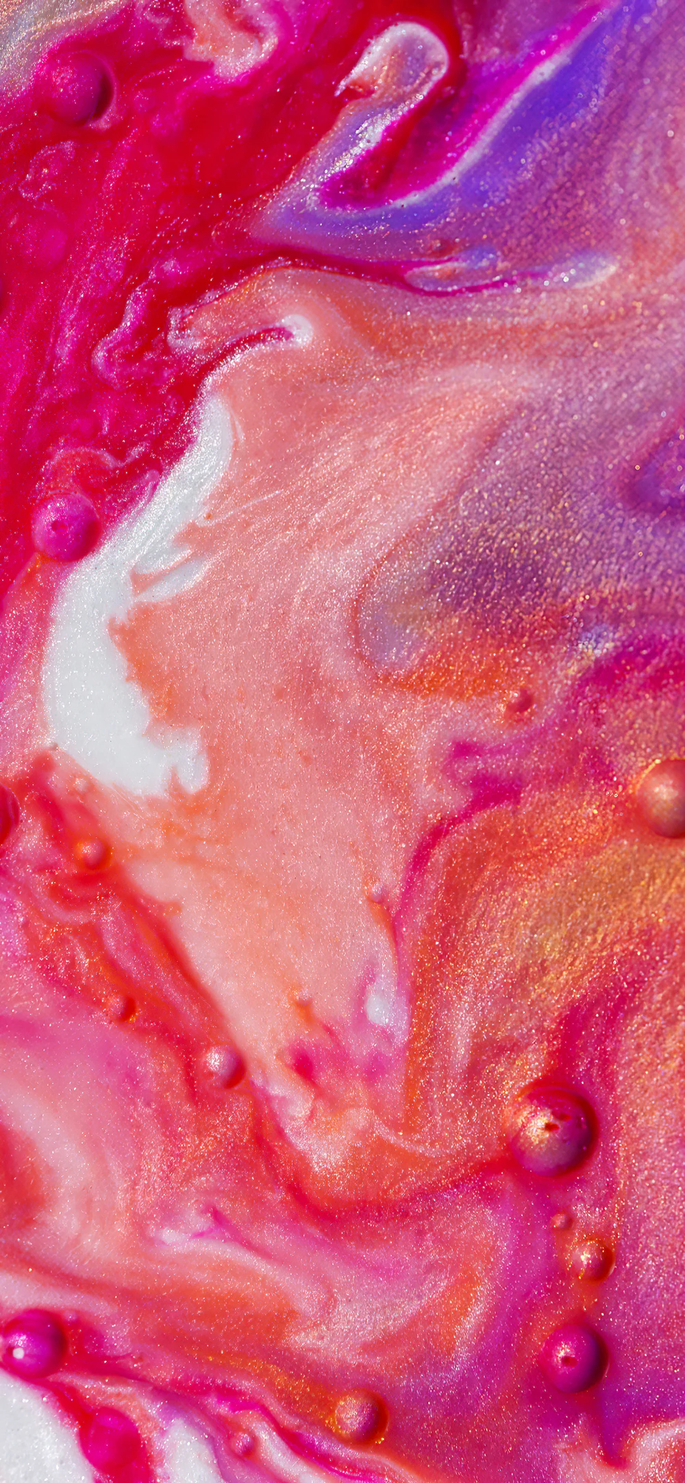 Marble Inspired Abstract Gradient Fluid Art with Clorful Swirls