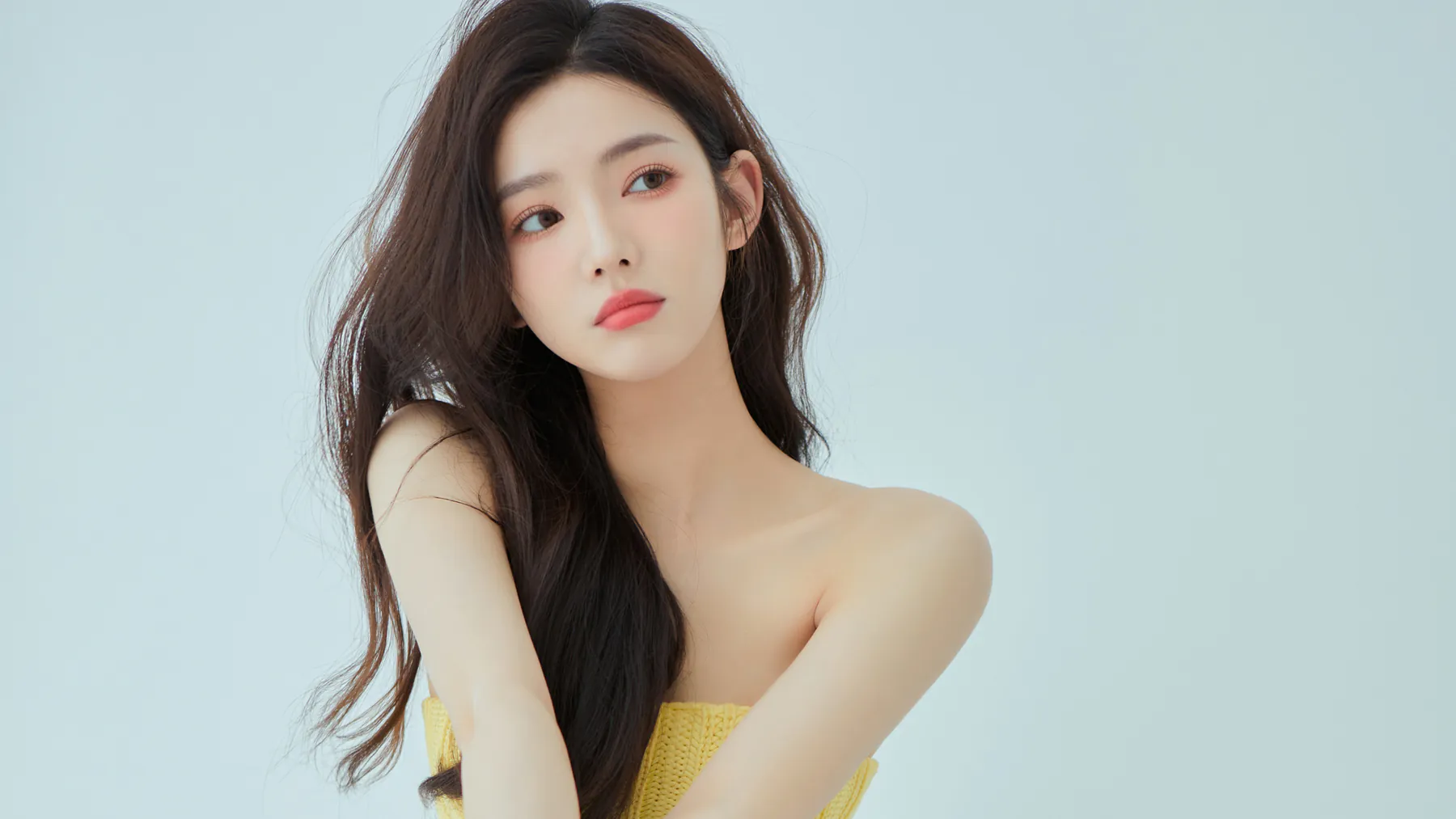 Stunning 4K Wallpaper of Pretty Girl Elegant Beauty Zhang Jiejie